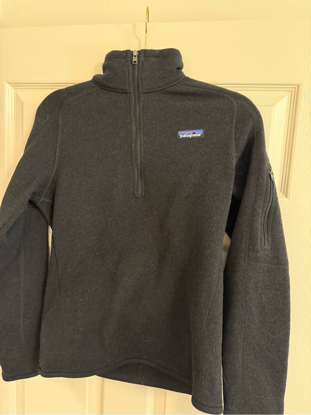 Patagonia Women's Half-Zip Fleece Pullover - Black
